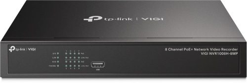 TP-Link VIGI NVR1008H-8MP 8 csatornás NVR fekete 