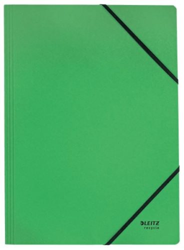  Leitz Recycle karbonsemleges karton gumis mappa zöld (39080055) 