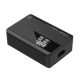  LDNIO A4809C GaN hálózati töltő 2x USB-A + 2x USB-C 100W fekete 