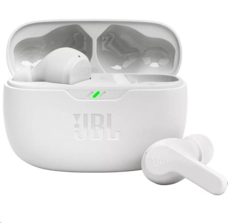  JBL Wave Beam TWS Bluetooth fülhallgató fehér (JBLWBEAMWHT) 