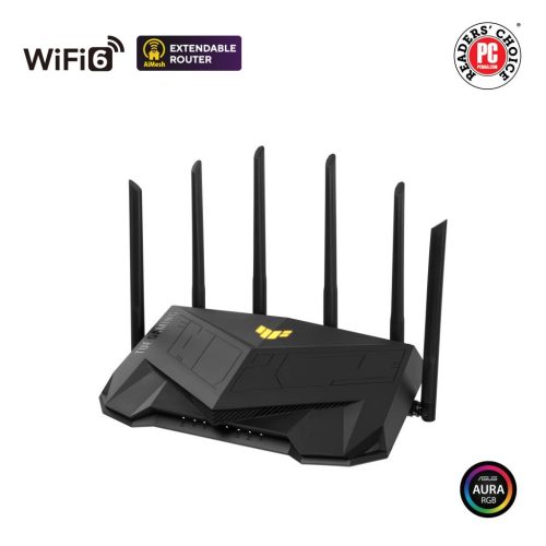  ASUS TUF Gaming AX6000 Dual-Band WiFi 6 gaming router (TUF-AX6000) 