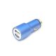  OMEGA 2xUSB-A autós töltő kék (OUCC2MBL) 