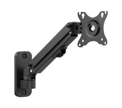  Gembird 1 karos fali monitor tartó 27” fekete (MA-WA1-01) 