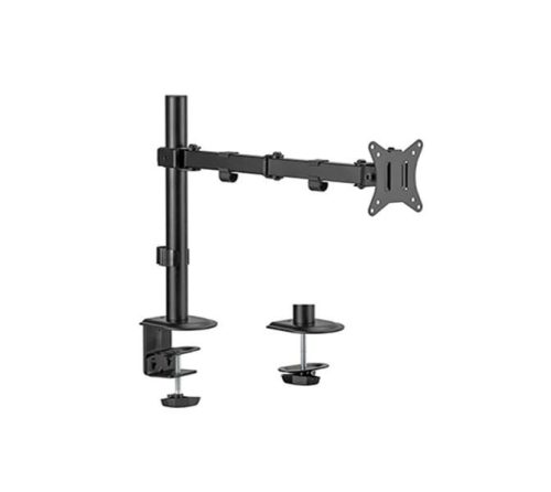  Gembird 1 karos asztalra erősíthető monitor tartó 17”-32” fekete (MA-D1-01) 
