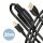  Axagon ADR-220B aktív USB-B hosszabbító kábel 20m 
