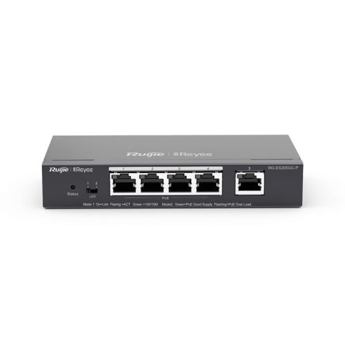  Ruijie Reyee 5x Gigabit PoE switch (RG-ES205GC-P) 