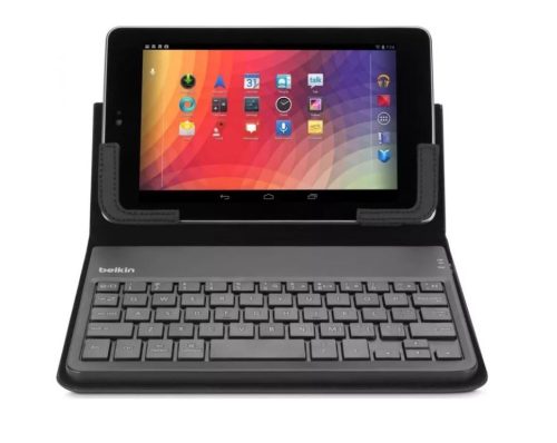  Belkin Qode billentyűzetes tablet tok 7" fekete (F5L146eaBLK) 