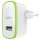  Belkin hálózati töltő USB csatlakozással 2.1 A zöld-fehér (F8J052cwWHT) 