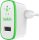  Belkin hálózati töltő USB csatlakozással 2.1 A fehér-zöld (F8M670vfWHT) 