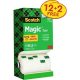  3M Scotch Magic 810 írható ragasztószalag csomag 19mmx33m (7100026965) 