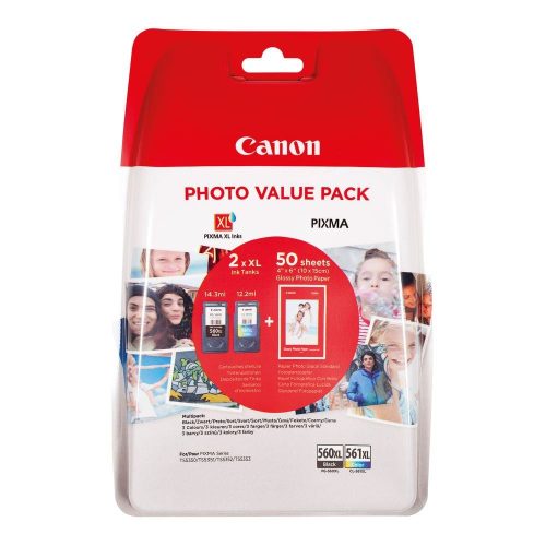  Canon PG-560XL + CL-561XL tintapatron multipack (3712C004) 