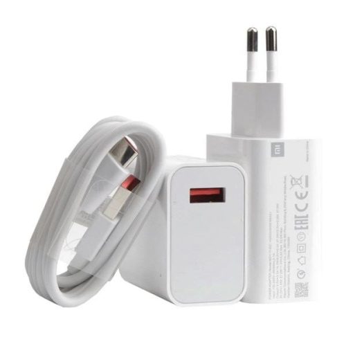  Xiaomi Mi hálózati töltő 3A 33W QC3.0+ gyorstöltő + USB-C kábel (MDY-11-EZ_TYPE-C) 