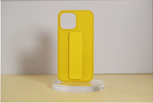  Cellect iPhone 14 Plus kitámasztós tok sárga (CEL-STAND-IPH1467M-Y) 