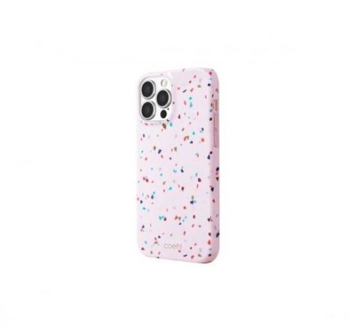  Uniq Coehl Terrazzo Apple iPhone 13 Pro szilikon tok rózsaszín (UNIQ-IP6.1PHYB(2021)-TEZPNK) 