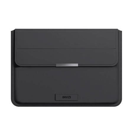  INVZI MacBook Pro/Air 13"/14" szintetikus bőrtok fekete (CA119) 