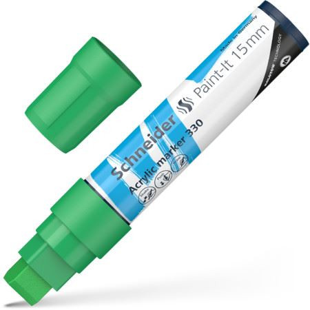  Schneider Paint-It 330 15mm akril marker zöld (120304) 