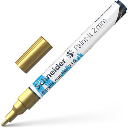 Schneider Paint-It 310 2mm akril marker aranyszínű (120153) 