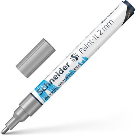  Schneider Paint-It 310 2mm akril marker ezüst (120154) 