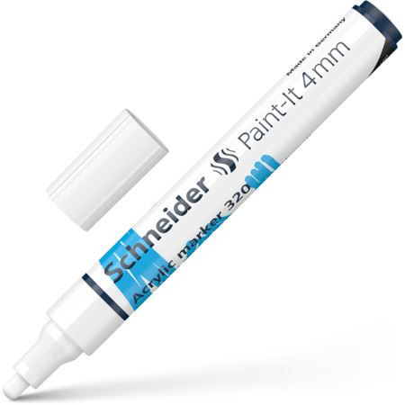  Schneider Paint-It 320 4mm akril marker fehér (120249) 