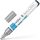  Schneider Paint-It 320 4mm akril marker ezüst (120254) 