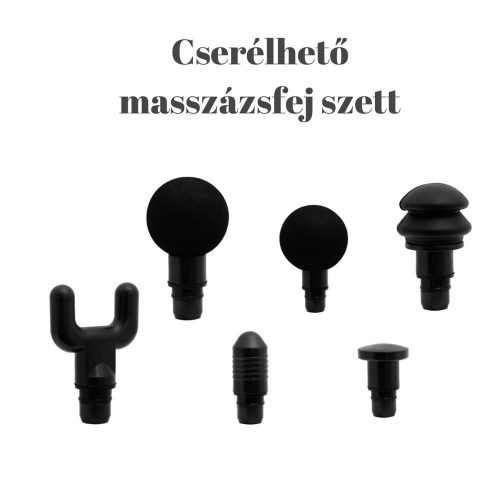  Vivamax masszázsfej szett masszázspisztolyhoz (GYVM36T) 