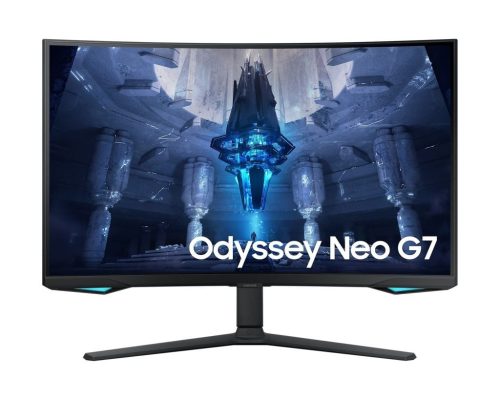  32" Samsung Odyssey Neo G75NB ívelt gaming monitor (LS32BG750NPXEN) 