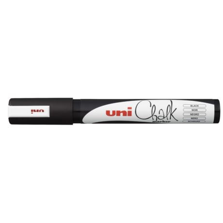  Uni PWE-5M folyékony kréta fekete (PWE-5M BLACK(N)) 