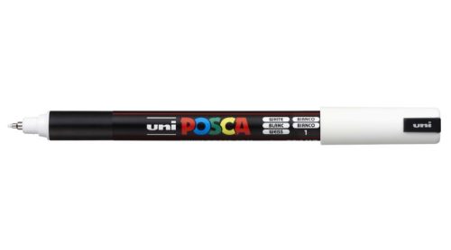  Uni Posca PC-1MR dekormarker fehér (PC-1MR WHITE(E)) 