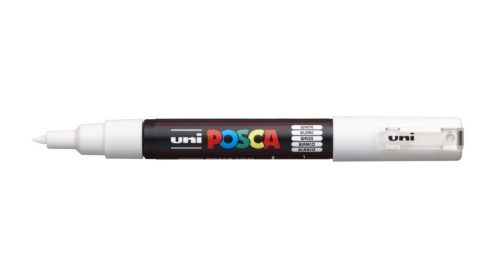  Uni Posca PC-1M dekormarker fehér (PC-1M WHITE(E)) 