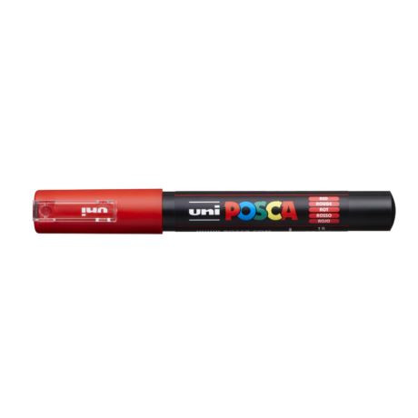  Uni Posca PC-1M dekormarker piros (PC-1M RED(E)) 