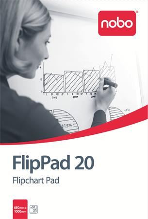  NOBO Flipcharpapír 65 x 95,5 cm 20 lap (VN1631) 