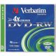  Verbatim DVD-RW 4.7GB 4X DVD lemez (43285) 