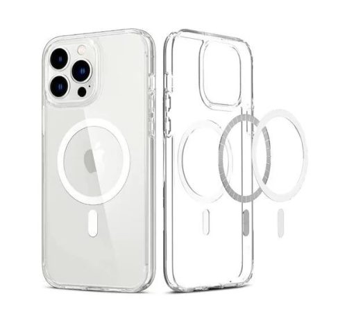  Phoner Apple iPhone 13 Pro Max Magsafe szilikon tok átlátszó (71756) 