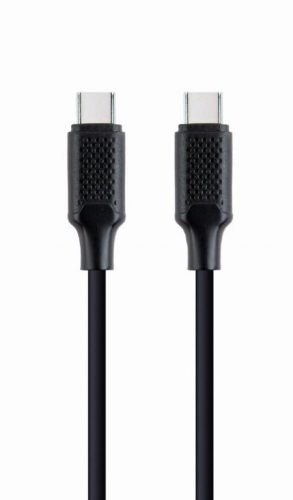  Gembird USB Type-C - USB Type-C Power Delivery adat- és töltőkábel 1,5m fekete (CC-USB2-CMCM60-1.5M) 