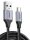  UGREEN US288 USB-A - USB-C kábel QC3.0 2m fekete-ezüst (60128B) 
