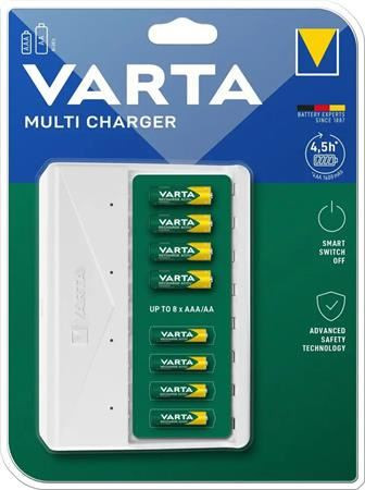  Varta Multi Charger elemtöltő AA/AAA 8 férőhely akku nélkül (57659101401) 