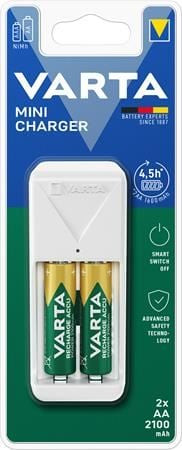  Varta Mini Elemtöltő AA/AAA 2x2100 mAh (57656101451) 