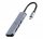  Gembird Multi Port Adapter USB Type C 5in1 USB hub szürke (A-CM-COMBO5-03) 