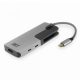  ACT USB-C - HDMI 4K HUB és kártyaolvasó (AC7021) 