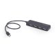  Gembird USB 2.0 HUB 4 portos fekete (UHB-CM-U2P4-01) 