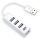  ACT USB Hub 2.0 4 portos fehér (AC6200) 