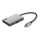  ACT USB-C Hub 3.2 4 portos ezüst (AC7070) 