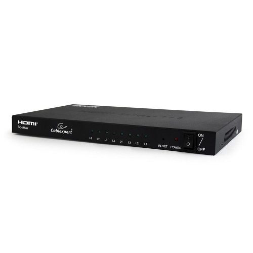  Gembird HDMI Splitter 8 portos fekete (DSP-8PH4-03) 