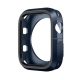  Phoner Twin Apple Watch szilikon tok 45mm éjkék/szürke (72672) 