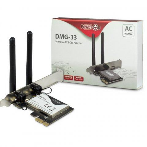 PowerON DMG-33 Wi-Fi 5 PCIe Adapter (88888153) 