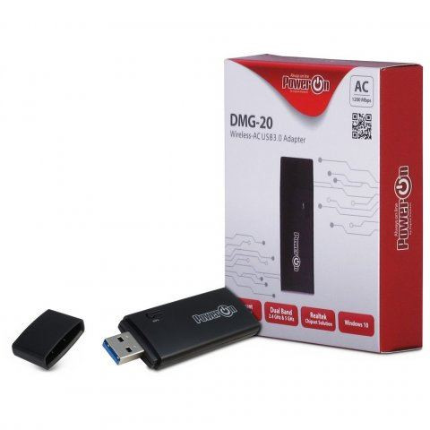 PowerON DMG-20 Wi-Fi 5 USB Adapter (88888128) 