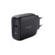  Trust Maxo 45W USB-C hálózati töltő fekete (24816) 