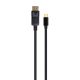  Gembird Mini DisplayPort - DisplayPort kábel 1.8m fekete (CCP-mDP2-6) 