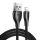  Remax Lesu Pro USB-A - Lightning kábel 2.1A 1m fekete (RC-160i Black) 