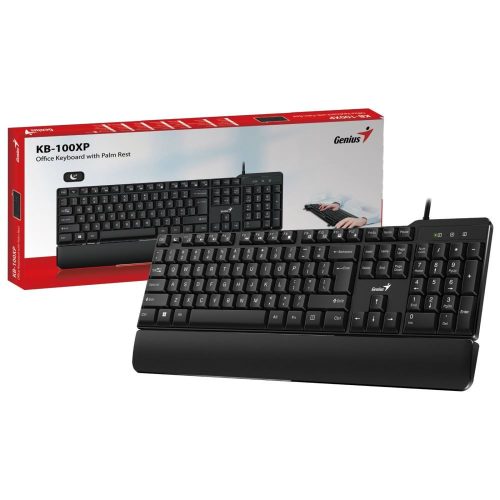  Genius KB-100XP billentyűzet fekete (31310050406) 